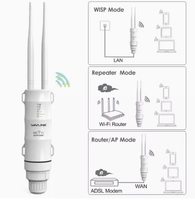 WAVLINK AC600 Wireless WIFI Repeater High Power Outdoor WIFI Router/Access Point/CPE Dual Dand 2.4G/5Ghz 12dBi Antenna POE