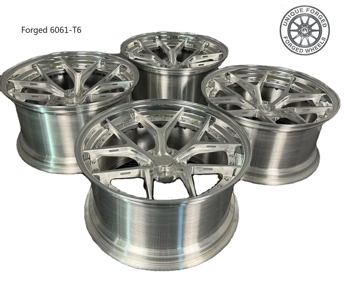 

Двухсоставные кованые колесные диски 17 18 19 21 23 25 дюймов 9.5J 10.5J PCD 5*108 5*114.3