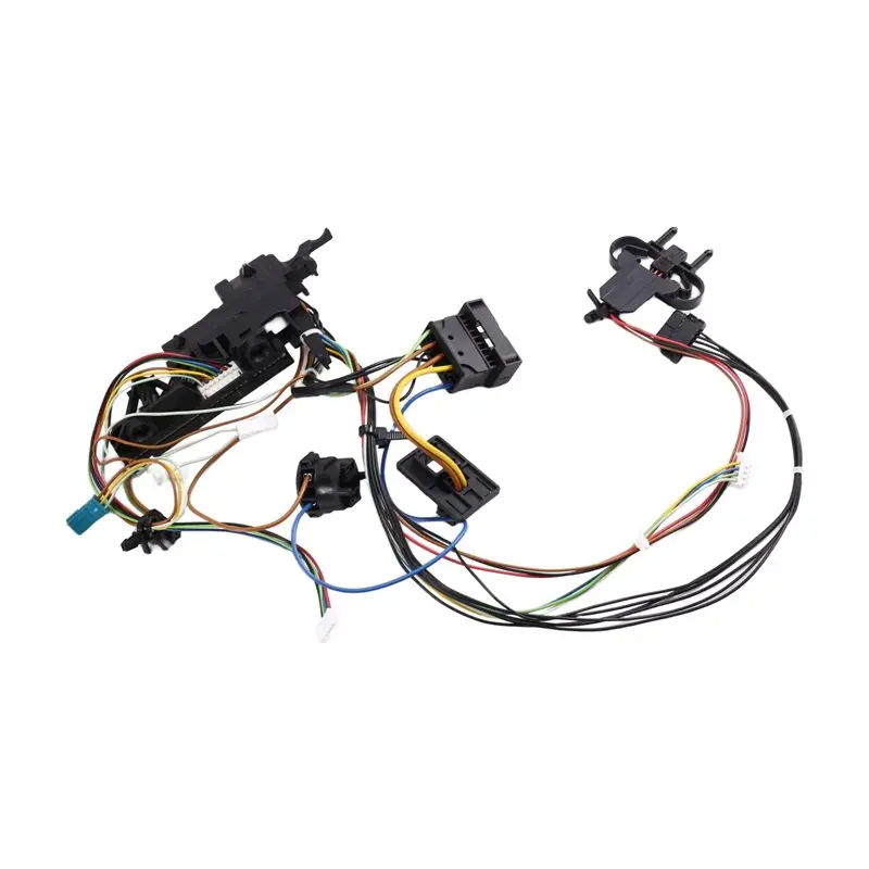 New For BMW F10 F11 F07 GT 5 Series Headlight Wire Harness 63117316217 With Follow-Up Test Cable Included-A28K