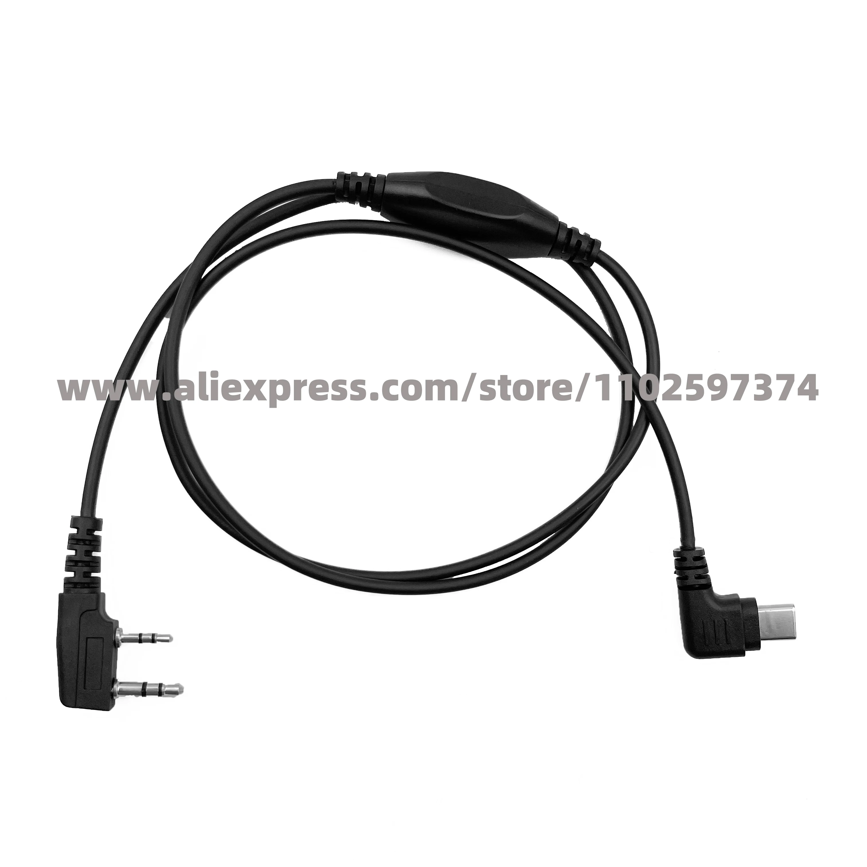 APRS-k1 Cable Audio Interface Cable for BaoFeng UV5R UV-82 5RA  5RB WOUXUN  TYT  APRSDroid, Compatible - Android Type-C to K1