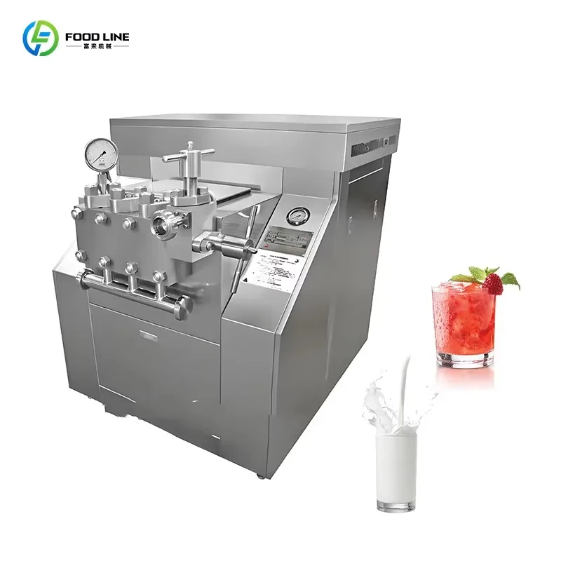 Advanced High Pressure Homogenizer for Food Pharmaceutical  Industrial Liquid Homogenizing Machine for Food