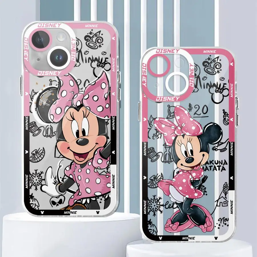 Disney Minnie Mouse Cute Phone Case for Honor 90 Lite X9a X9b X8b X7b Y9 Prime 2019 Clear Soft Shell