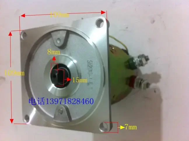 Гидравлический двигатель для грузовика, автопогрузчика, подъемной платформы, 12 В, 24 В, 48 В, 1200 Вт
