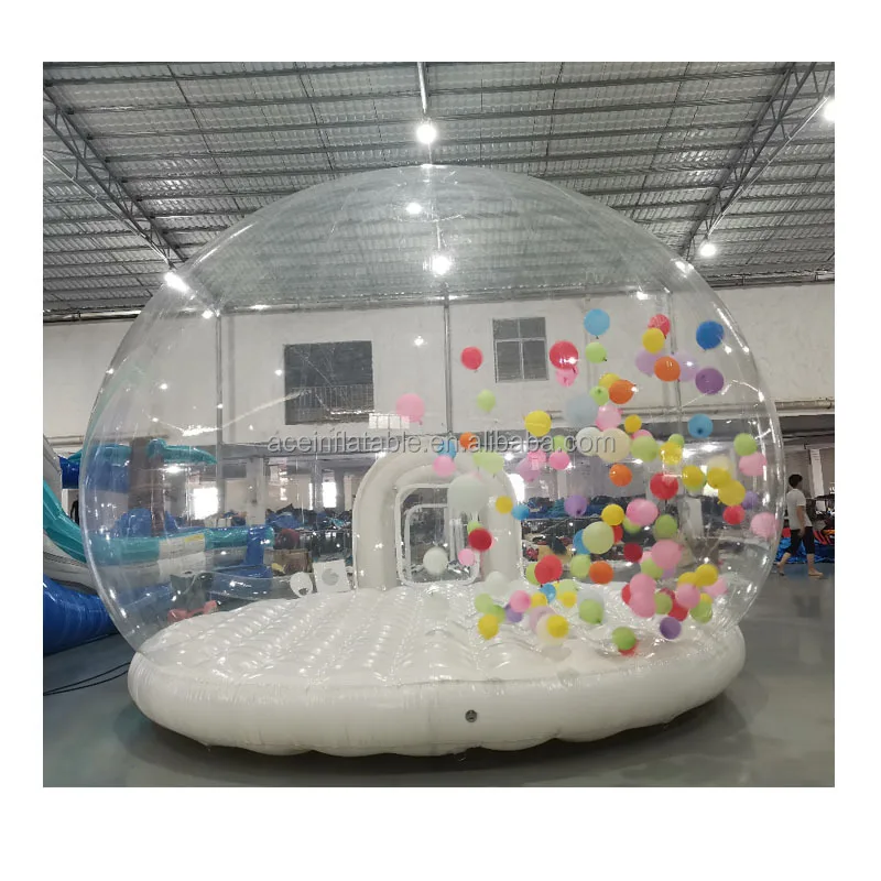 Inflatable Bubble Bounce House PVC Inflatable Bouncer Clear Bubble House for Party Event Rental Kids Adults