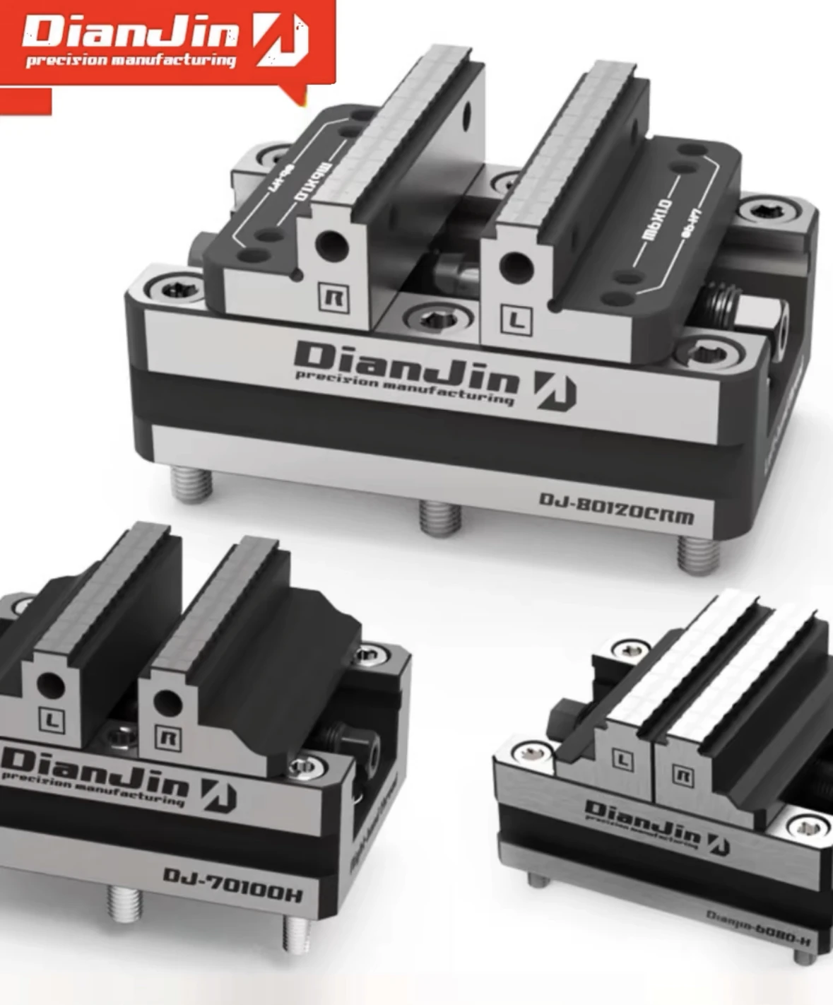 DJ-80120CRM Dispositivo speciale a quattro assi Morsa a 5 assi Piastre a ganascia Morsa liscia Morsa a 4 assi