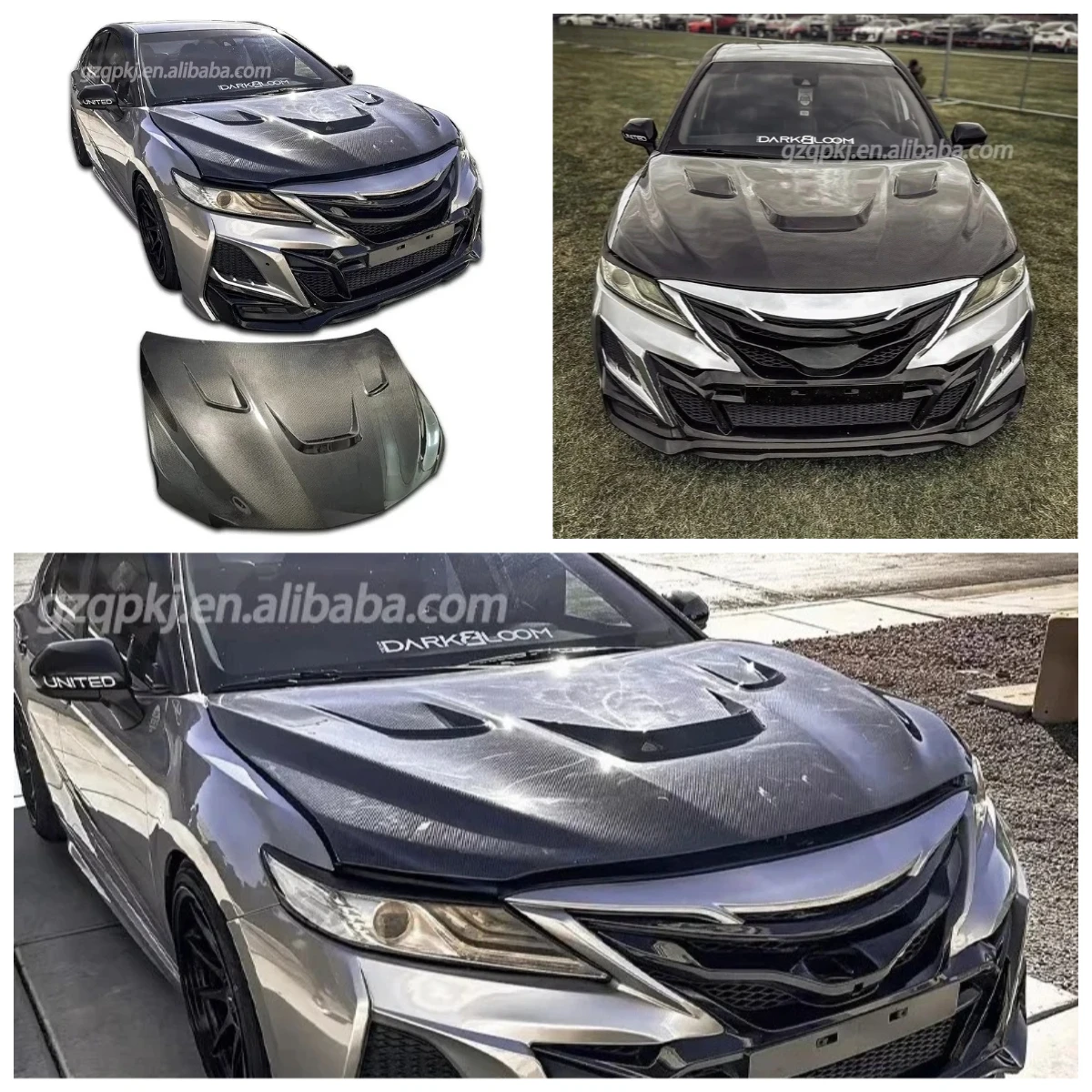 

Комплект обвеса для Toyota Camry 2018-2023: Обновленный капот двигателя из углеродного волокна