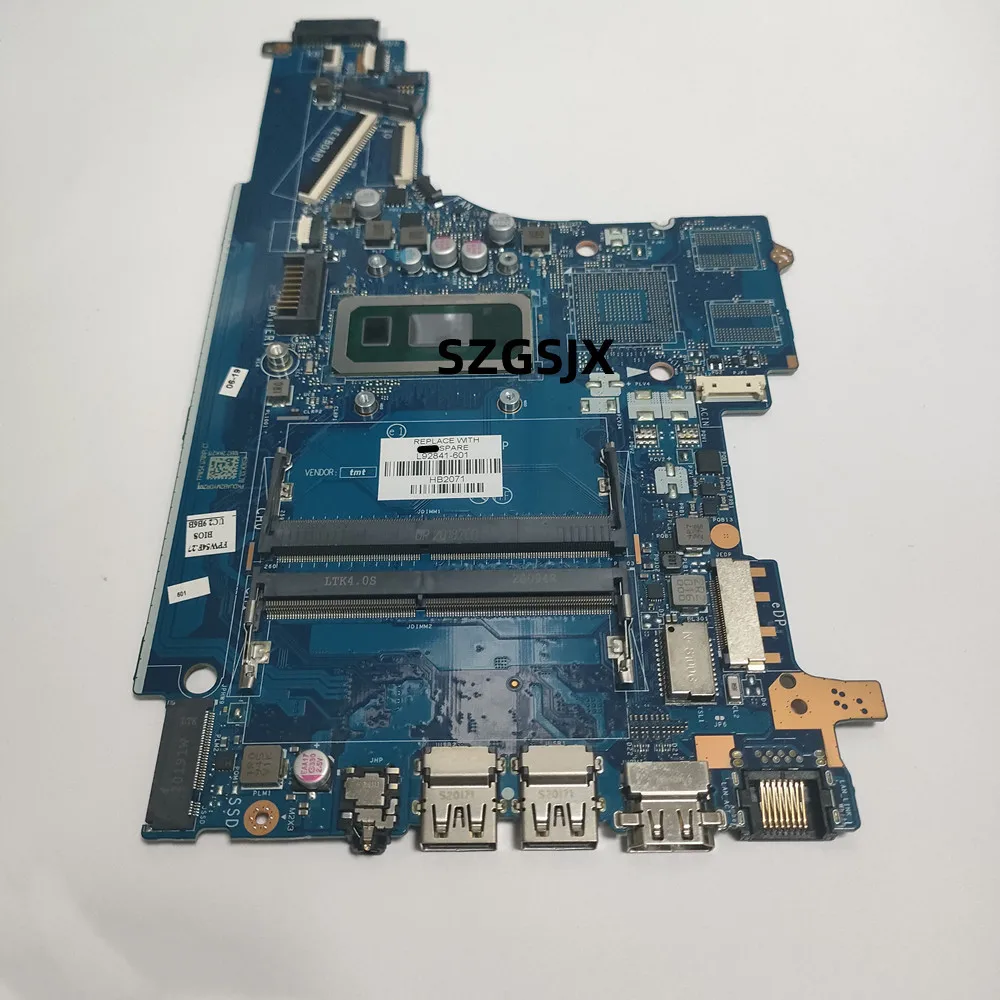 Imagem -04 - Motherboard para hp 250 g7 15-da La-g07fp 4205u I58265u I79565u Cpu L68946601 L35245-601 L65512-601 001 100 Teste