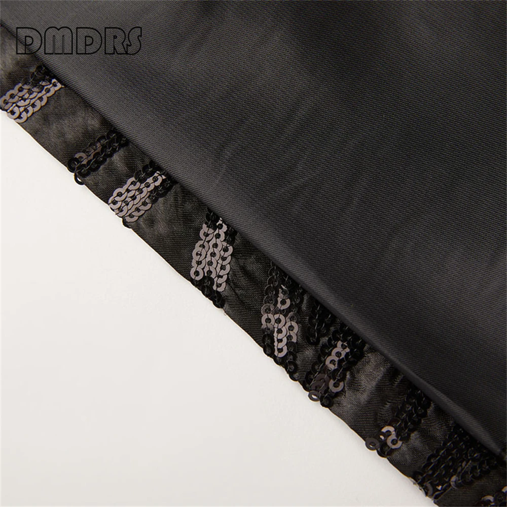 XS-3XL Black Shawl Neck Suit Jacket For Men, Handsome Sequined One Button Suit Blazer, Plus Size Men's Suits With Real Images