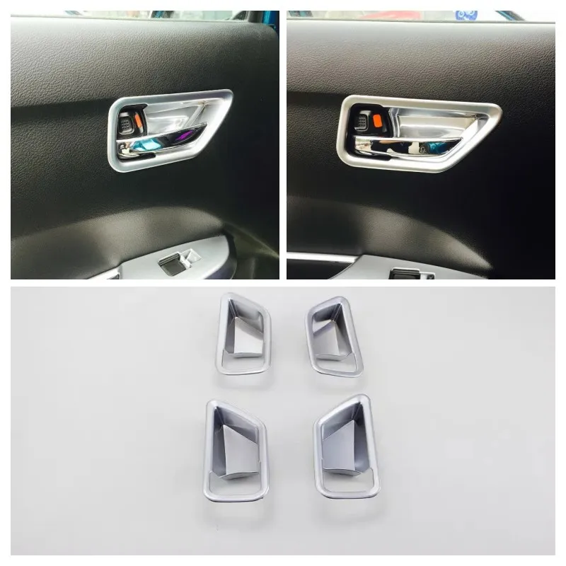 

Inner Side Car Door Handle Pull Bowl Cover Trim Interior Styling For Suzuki Vitara 2016 2017 2018 2019 2020 Accessories