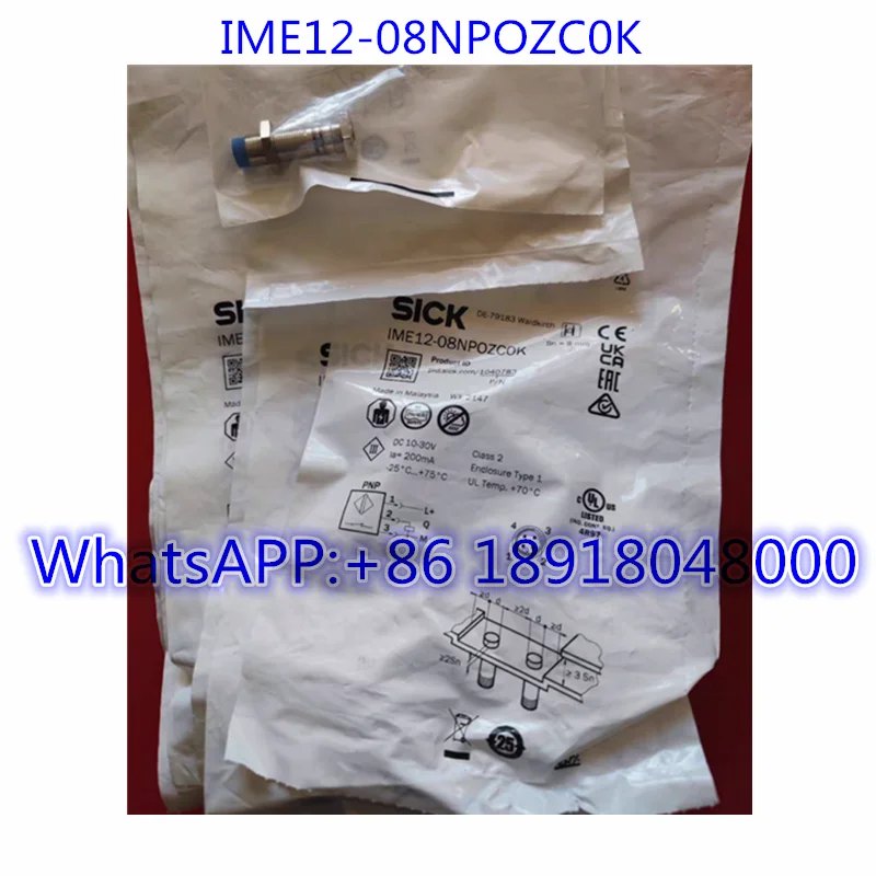 

Brand New IME12-08NPOZC0K sensor 1040783 Fast Shipping