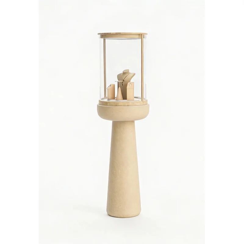 custom.High End Glass Jewelry Upright Display Lockable Jewelry Showcase Jewelry Showroom