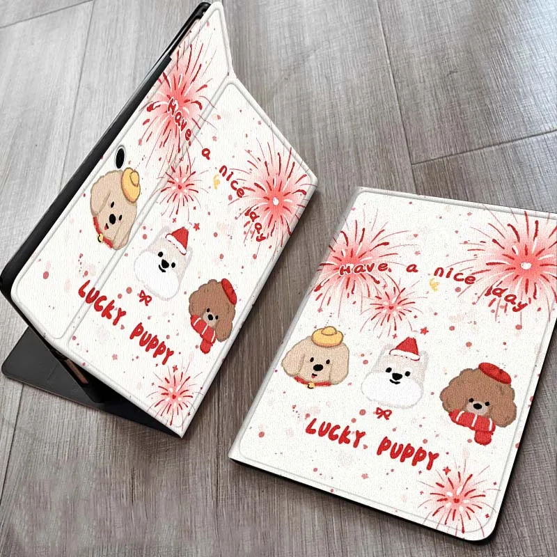 

Firework Puppy Pattern For OPPO Realme Pad 3 11 2 4 Pro Air Neo SE X 11 11.61 11.4 12.1 13.2 Inch Tablet Case
