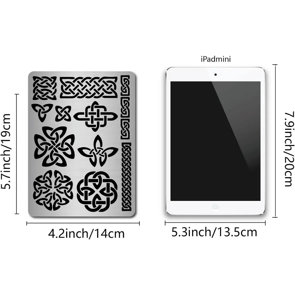 Viking Symbol Wicca Reusable Stencils Templates for Painting on Wood Wall Canvas Furniture Wood Burning Pyrography Engraving