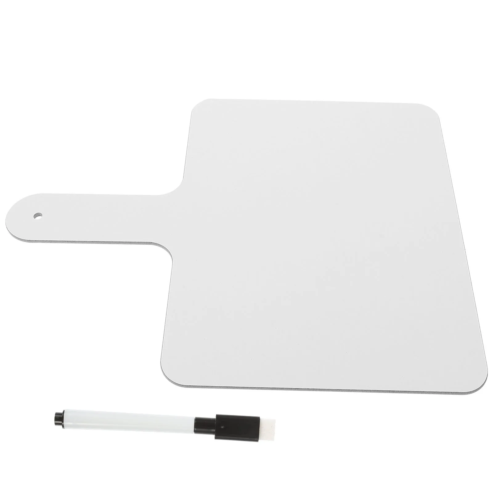 ETHZZLE Handheld Whiteboard Dry Erase Board for Kids Classroom Interactive Learning Small Writing Wood Sign Student Tool