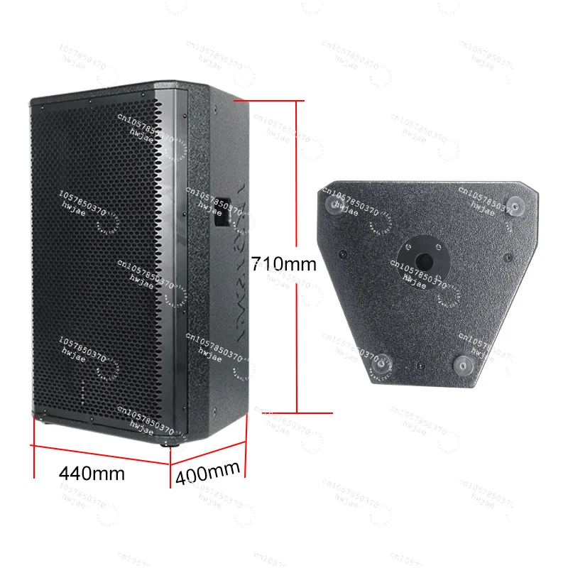 Custom White Gauze Sound Equipment/amplifiers/speaker System Professional Speakers 500W 2000w  Audio Passive Speaker 15 Inch