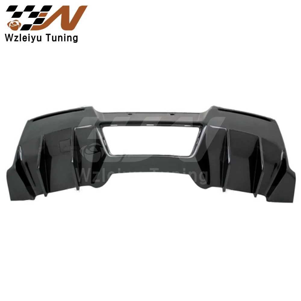 Carbon Fiber Rear Bumper Diffuser Fit For Chevrolet Corvette C7 14-17 High Quality Fitment