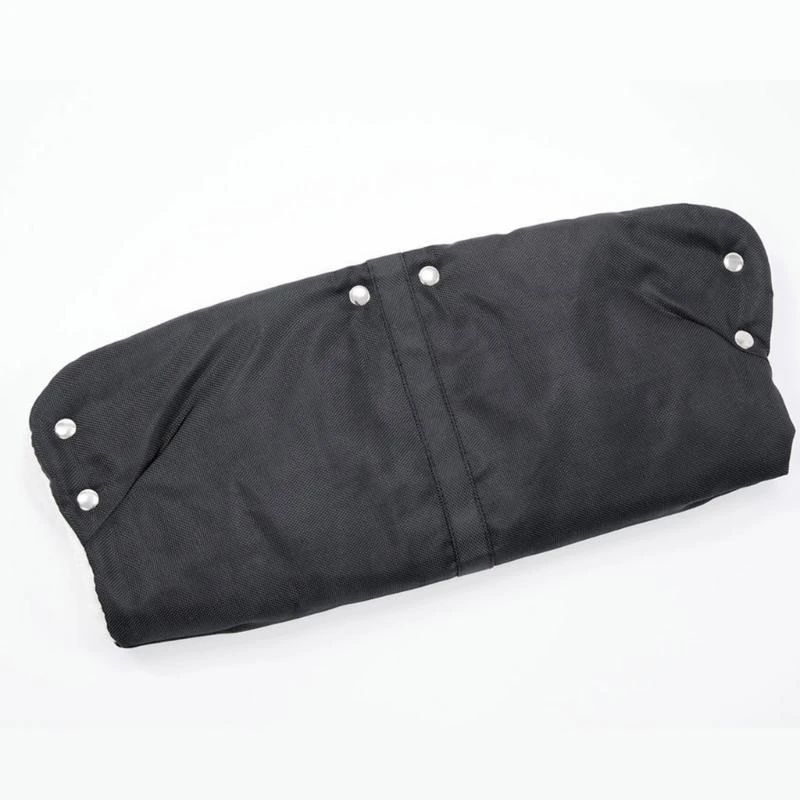 Y4QA Winter Warmth Fleece Thick Winter Gloves Pushchair Gloves for Parents & Caregivers Protect Your Hands in Chilly Weather