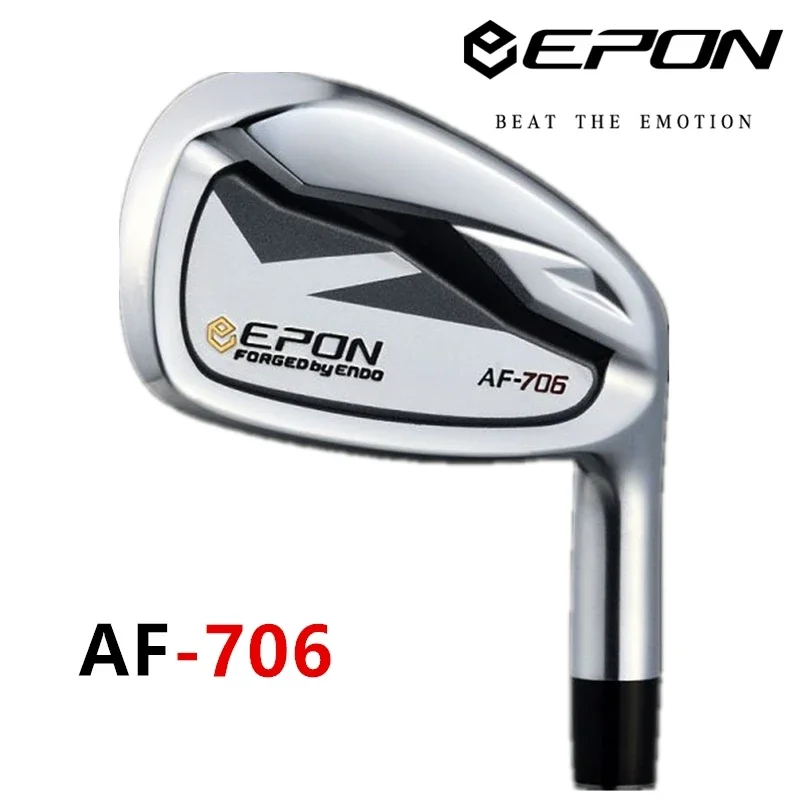 

AF-706 Golf Irons Set Clubs 8pcs 56789PAS Striking surface hemp steel 455 material Graphite or Steel Shaft