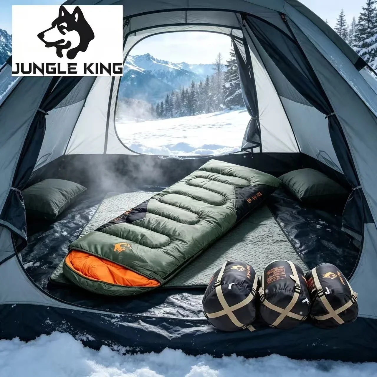 Envelope Sleeping Bag Ultralight Portable Sleeping Bag Winter Spring Summer Sleeping Bag Outdoor Hiking Camping Travel Equipment