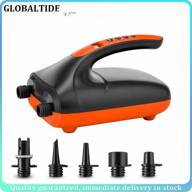 20 PSI Dual Stage Electric Air Pump 12V 110W Intelligent Inflatable Pump for SUP Stand Up Paddle Board Surfing