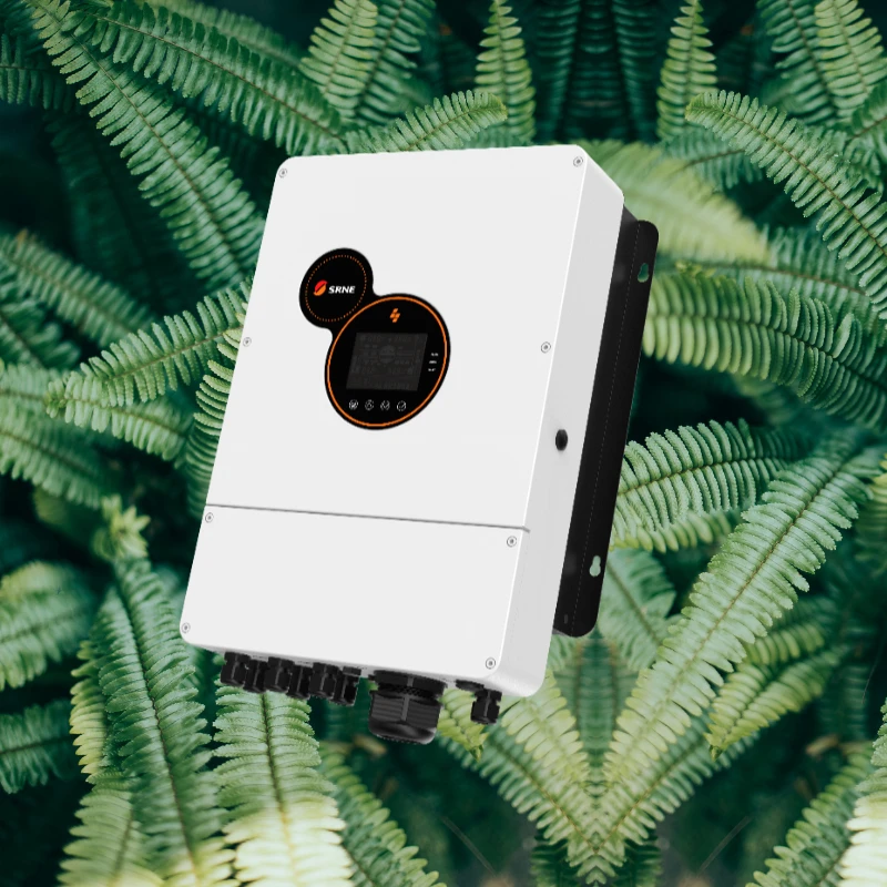 Hybrid Solar Inverter 48v/5.5kw 100A MPPT Tracker with Work without Battery Function for Household System