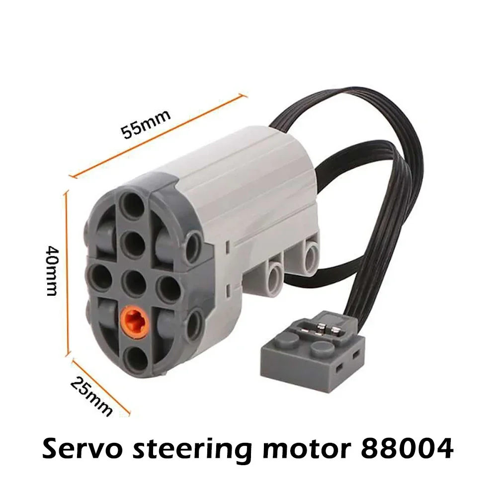 MOC Power Functies Servo Treinmotor Accubak Schakelaar Licht IR Afstandsbediening Ontvanger Technische onderdelen Set Bouwstenen