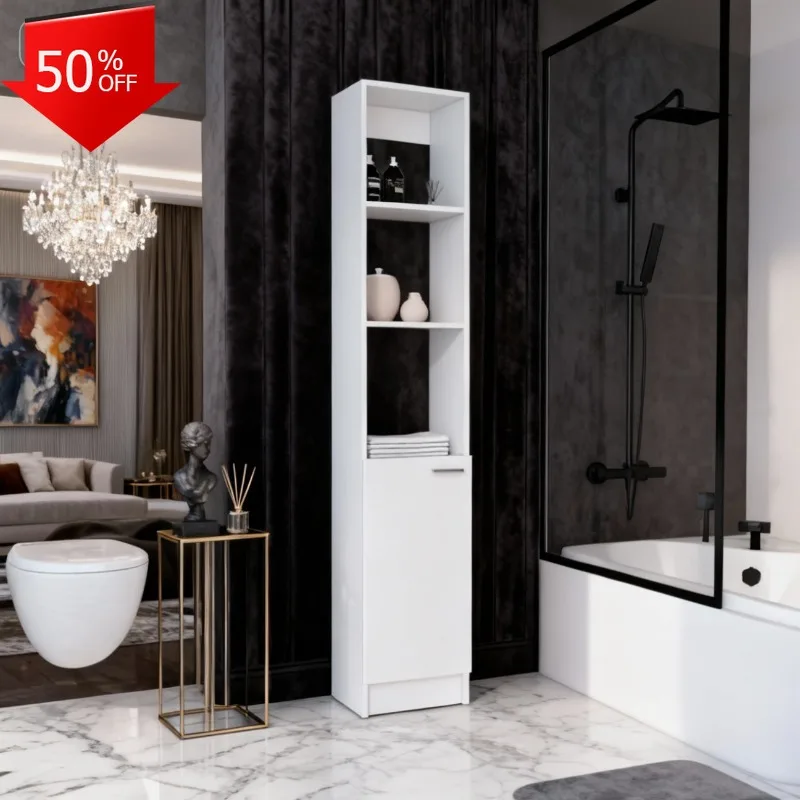 

Space Saving Cabinet Small Storage Furniture Bathroom Closet Multipurpose Cabinets Locker Shelf Wc Toilet Organizer Bagno Home