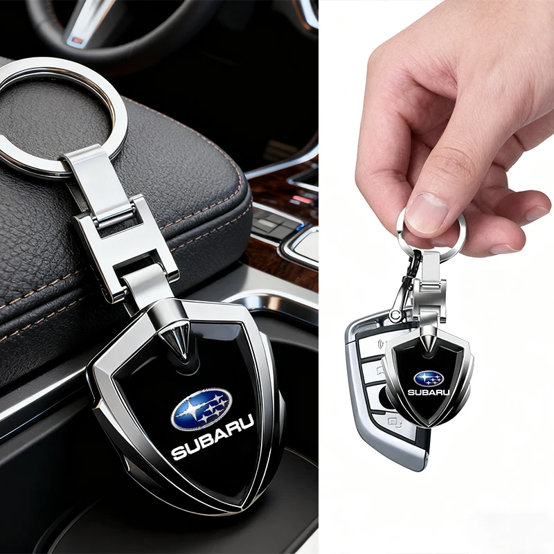 

Брелок для ключей с логотипом, портативный брелок для Subaru Forester, Impreza, Outback, Legacy, Tribeca, WRC, XV, автомобильные аксессуары