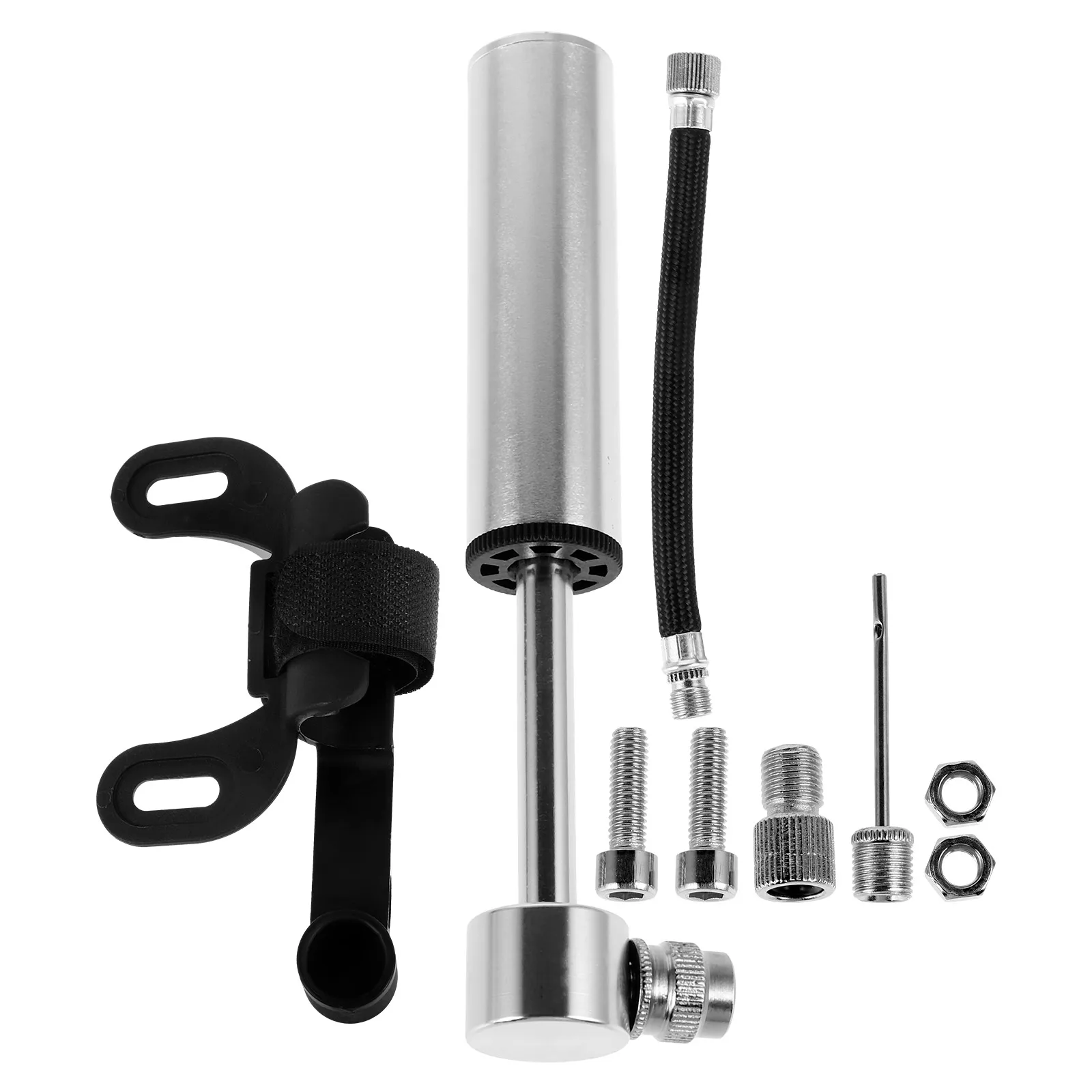 

Portable Bike Pump Mini Bicycle Tire Pumps H Inflate Soccer Football Air Equipment Lightweight Durable Multiuse