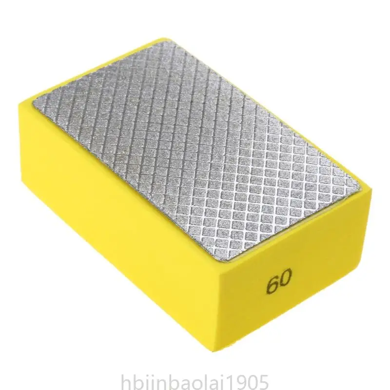 E74E draagbare diamanten handpolijstkussens met hand zacht en licht voor glazen granietmarmeren betonnen stenen polijsten