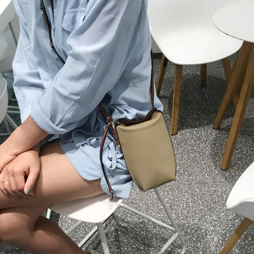 Genuine Leather Purses and Handbags Luxury Designer Crossbody Bags for Women Mobile Phone