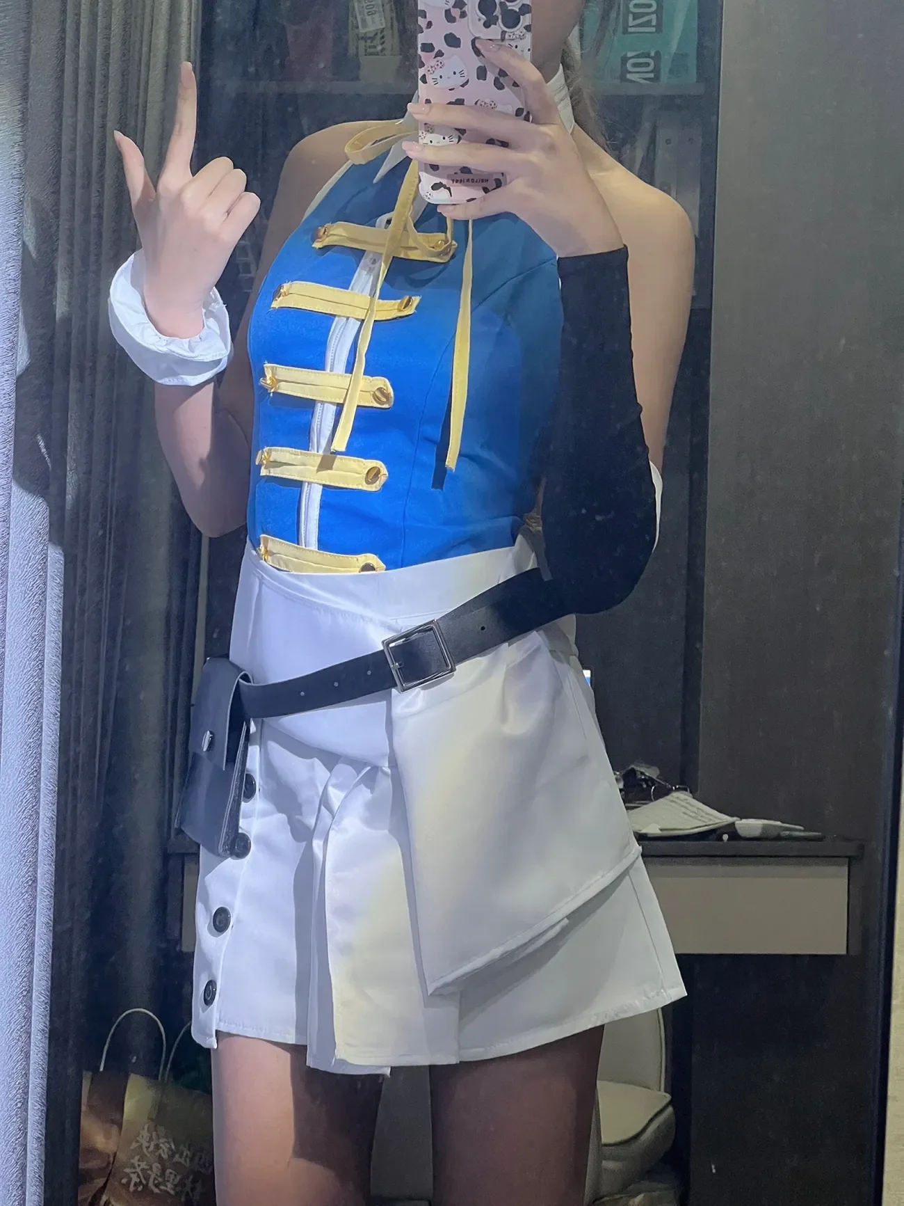 anime-lucy-heartfilia-cosplay-costumes-celestial-spirit-mage-battle-uniform-women-sexy-sleeveless-backless-top-skirt-belt-outfit
