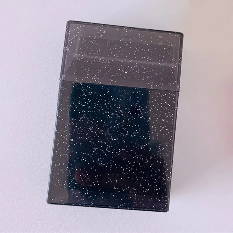 Boîte de Rangement pour Carte Flash, Style Ins Simple, 3 Pouces, Coque de Protection Transparente Étanche, Boîte de Collection Photo Étoile DIY