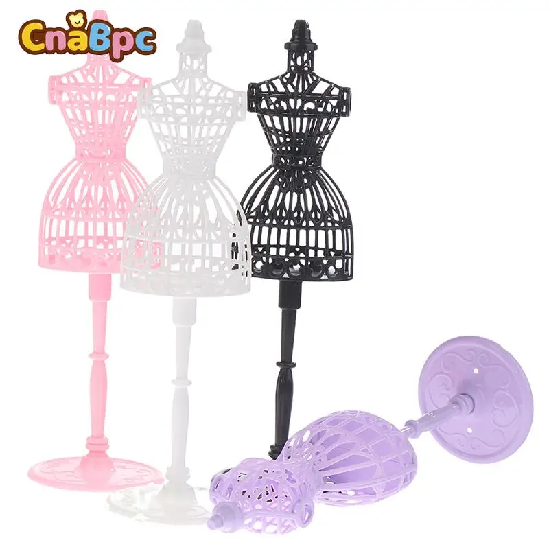 1pc Girls Mannequin Fantasy Doll Display Holder Dress Clothes Gown Hollow Hanger Stand Rack Holder for 21cm 1/6 Dolls