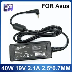 19V 2.1A 40W 2.5*0.7MM AC Laptop Charger Adapter For ASUS Eee 1001Px PC X101CH R051PX N17908 ADP-40PH Power Supply
