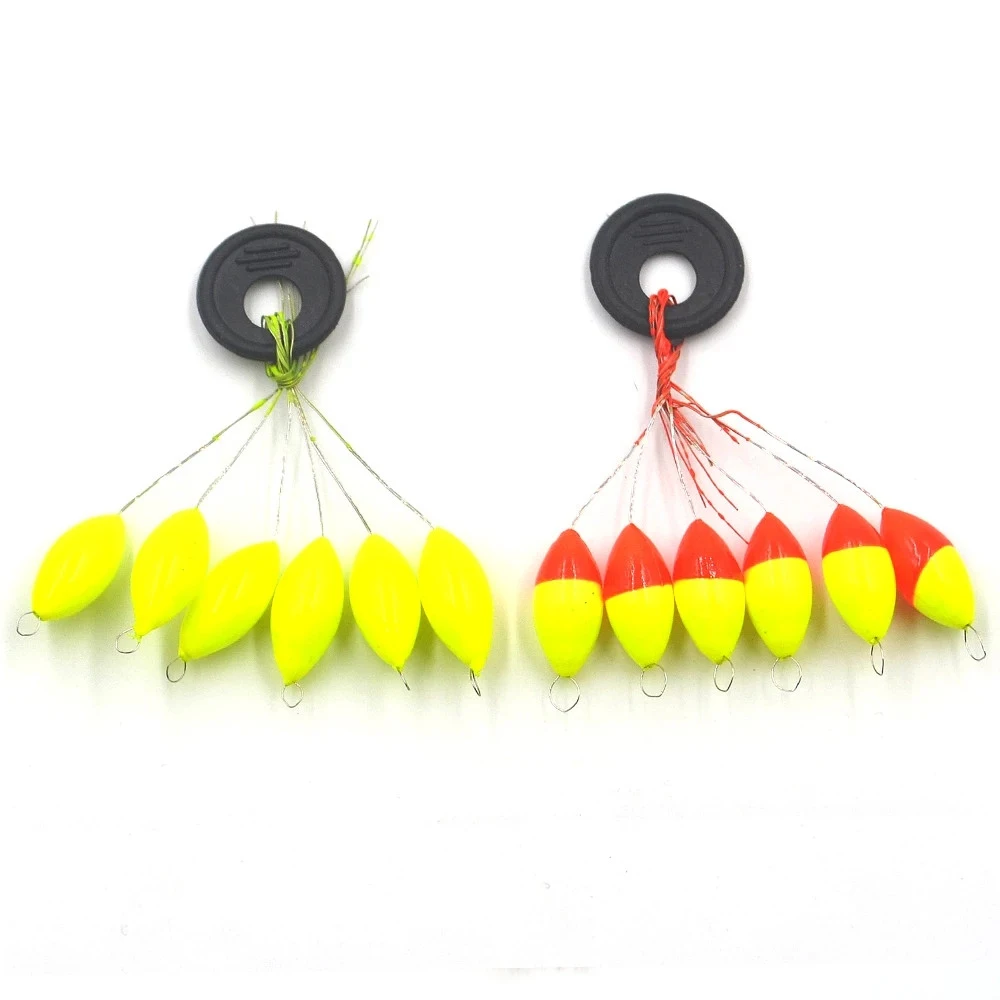 

Mixed color Fishing Stopper Carp Fishing Fishing Buoys Oval Fishing Float Fishing Float Bobber Seven-star Float Floating Beans
