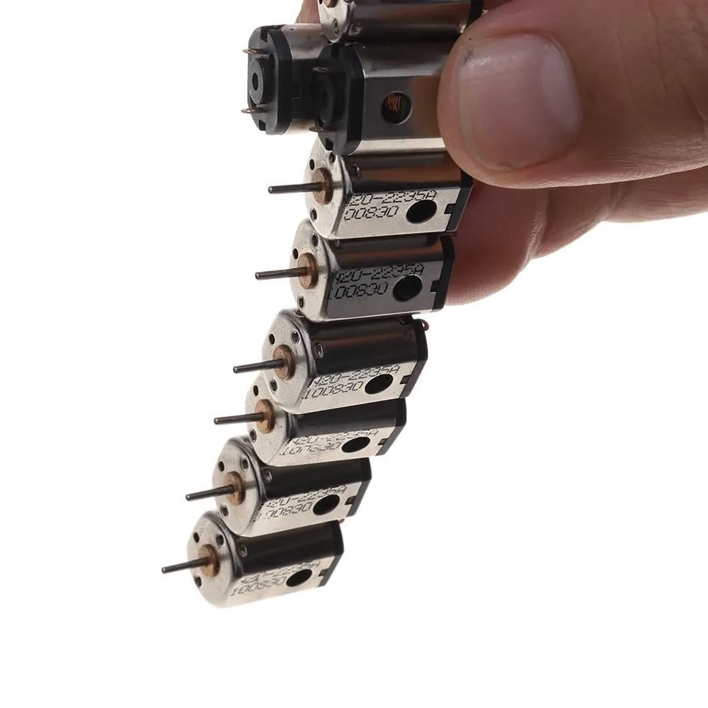 

1PCS Ultra-high Speed DC Motor Ndfeb High-strength Magnetic Force N20 Motor with Heat Dissipation Holes DC3V 0.5A 40000RPM