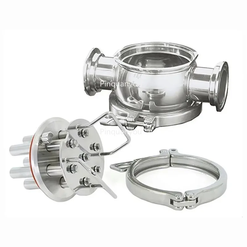 

China Stainless Steel 304 Neodymium Sanitary Magnet Strainer Pipe Fittings with Filter and Liquid Traps for Pipeline