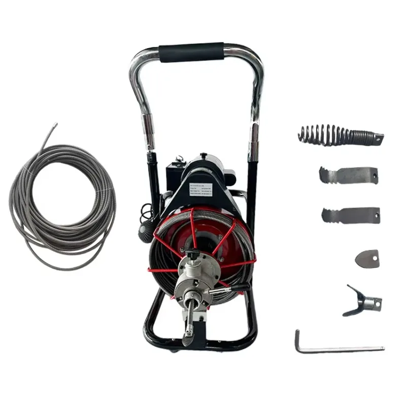 

【Popular】1750 RPM Electric Drain Washer Equipment 50 Ft * 1/2 Inch Heavy Pipe Eco-Friendly Pressure Washer