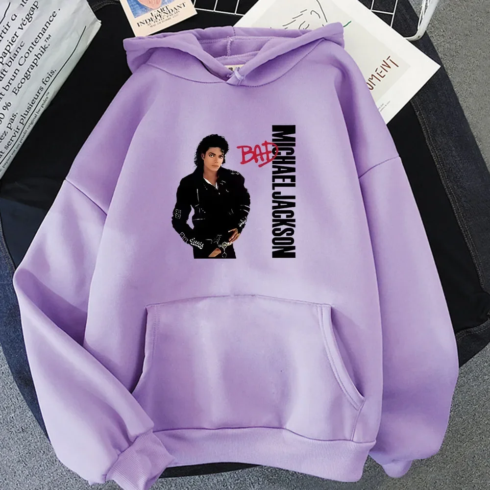 مايكل جاكسون جرافيك هوديس بلوزات عصرية بأكمام طويلة للبنين/الفتيات للجنسين طباعة جرافيك Moletom بلوفرات جديدة #4