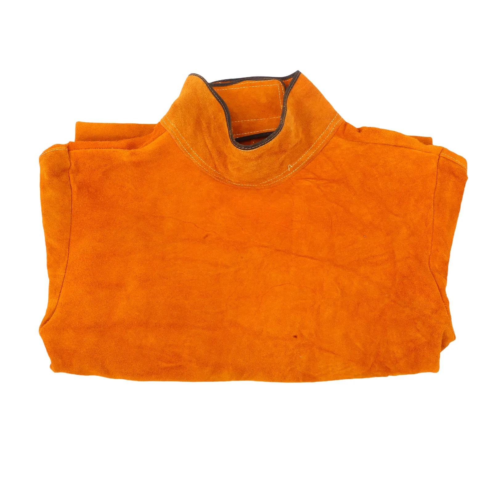 

Welding Protective Clothing Heavy Duty Cowhide Welder Overalls Heat Insulation Fire Prevention Adjustable Strap Welding Safety