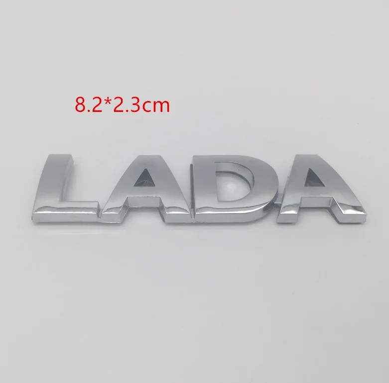 1pcs 3D ABS VESTA PRIORA GRANTA LARGUS car Letter Emblem Rear tail trunk Decals badge sticker Decal styling auto Accessories