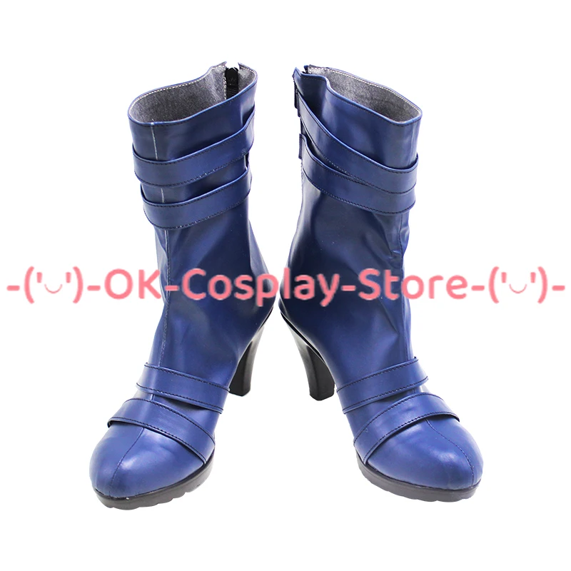 Tenoh Haruka Cosplay Schoenen Uranus Cosplay Prop Pu Lederen Schoenen Halloween Carnaval Laars Op Maat Gemaakt