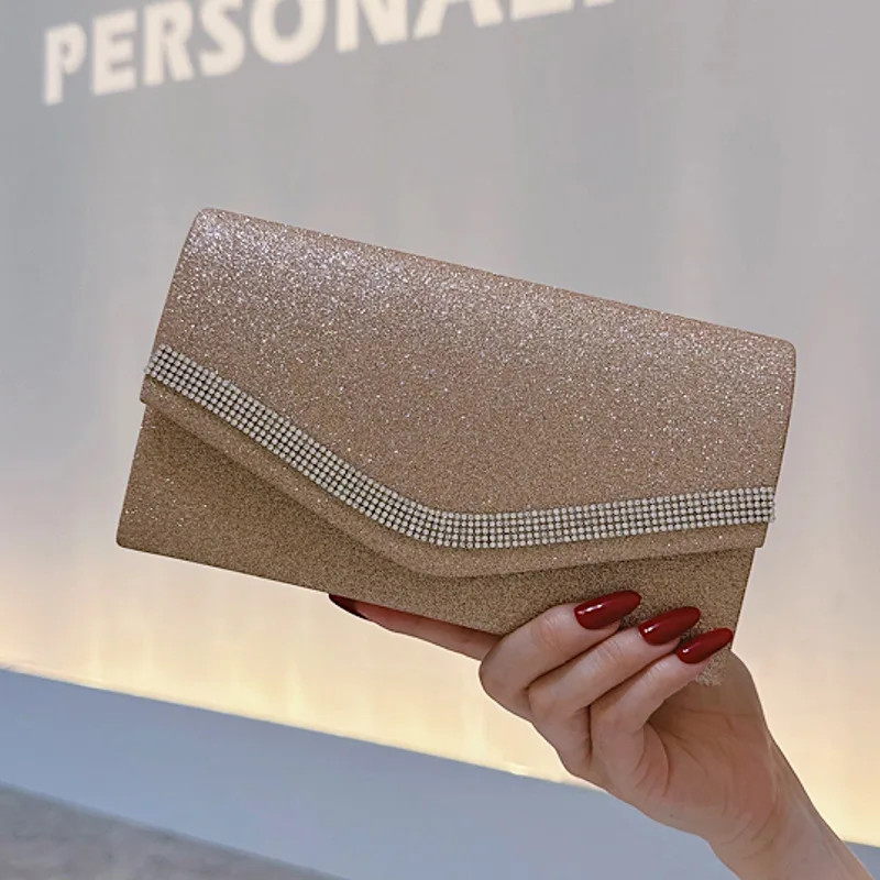

Trendy Small Crossbody Handbag for Women, Evening Purse with PU Exterior, Polyester Lining, Perfect Wedding Party Carryall Bag