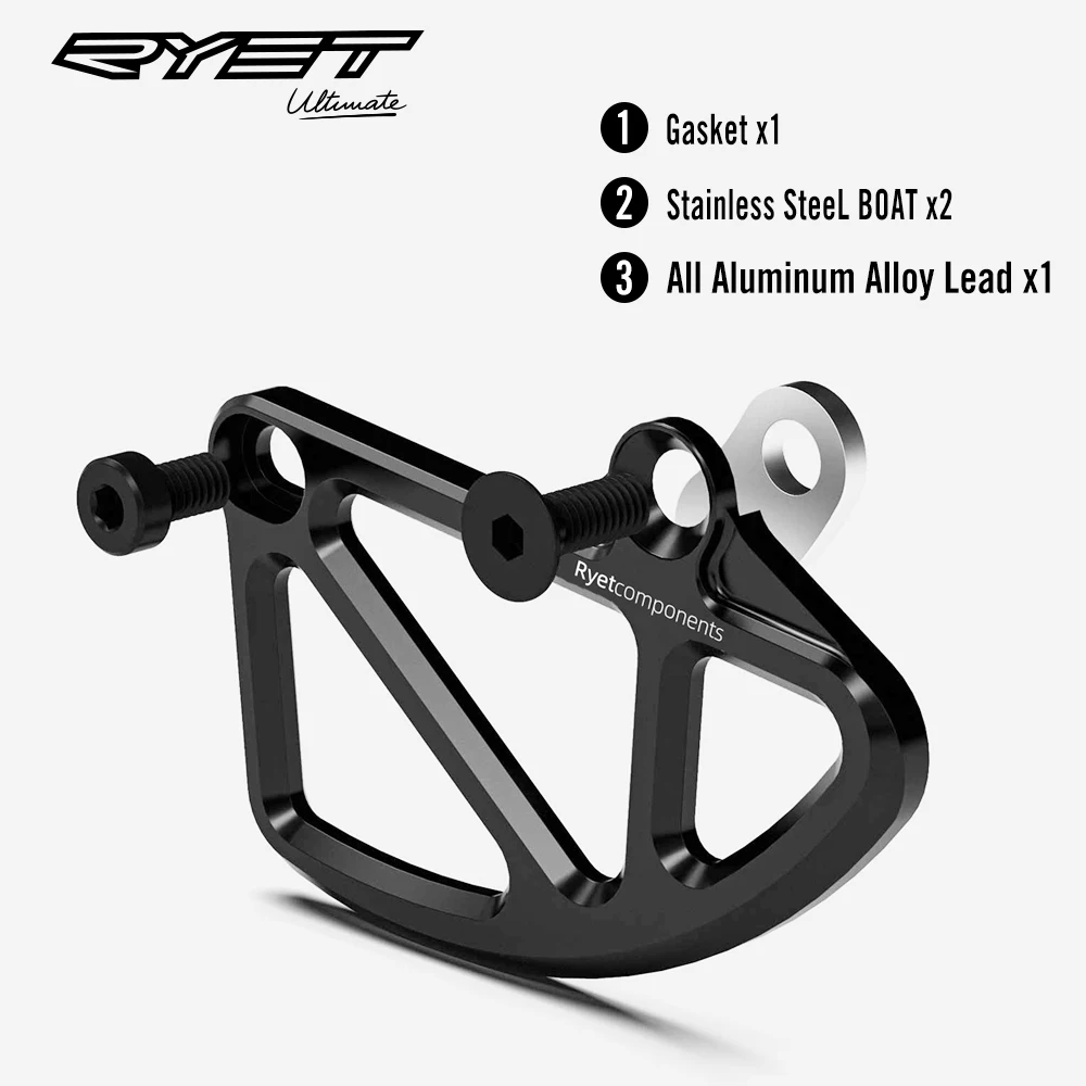 RYET MTB Bash Guard For Bicycle Chain Guide Mountain Bike Chains Stabilizer 28-32T 34-36T Chainring Protector MTB Bash Plate