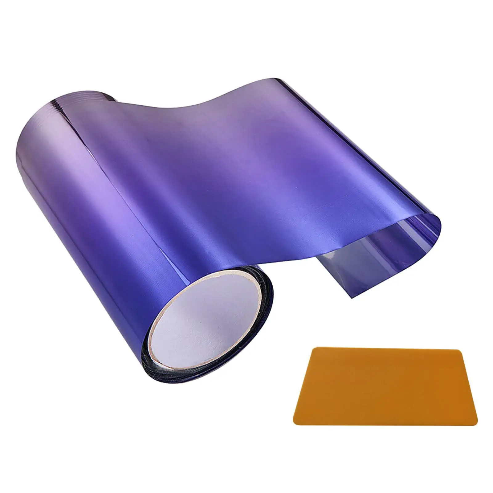 

Car Window Film Blue Dyeing Sun Visor Strip Tint Waterproof Sticker for Vehicle Interior Protection