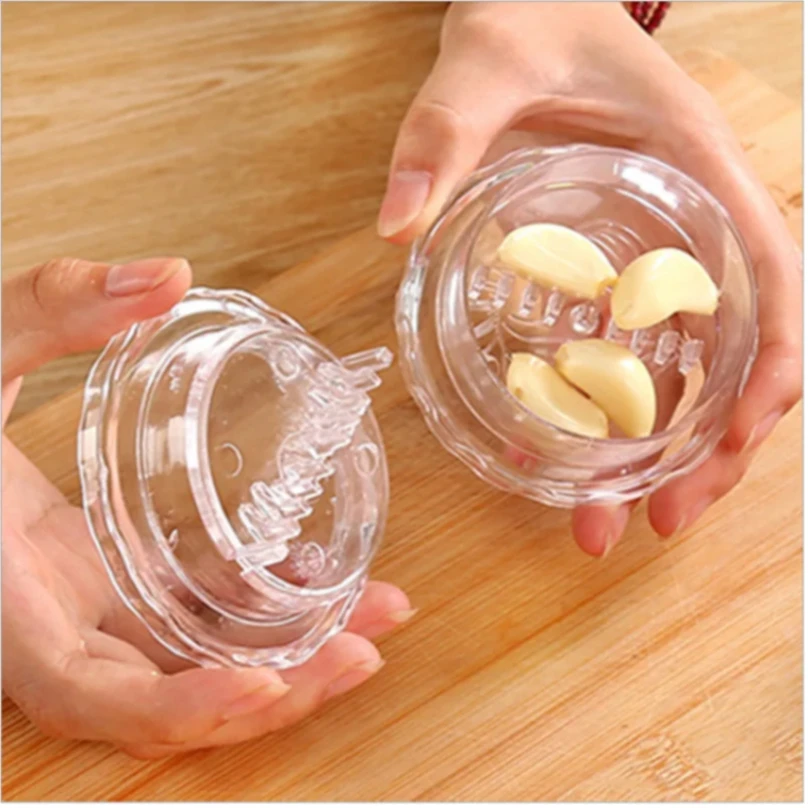 

New Kitchen Multifunctional Garlic Crusher Manual Garlic Press Roll Crusher Chopper Home Appliance Kitchen Gadgets Accessories