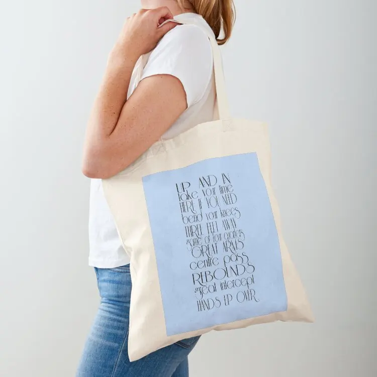 

Classic Netball Catchphrases Tote Bag shopper bags for women tote bag screen woman shopping bag tote custom