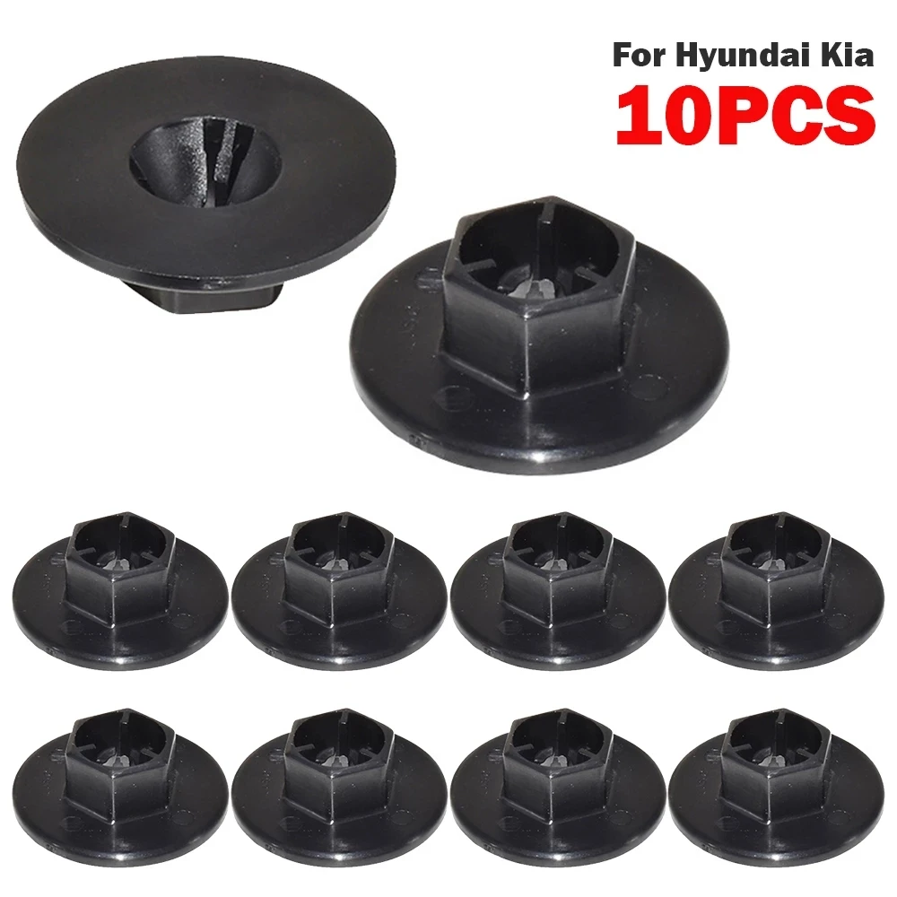 10X Car Fender Liner Mud Guard Nut Plug For Hyundai Elantra AD Tucson Santa Fe Solaris Kia Sedona Soul Optima Cadenza 8414526000