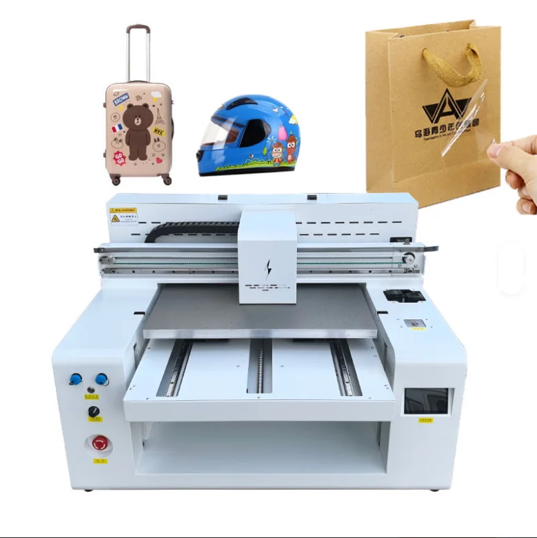 بيع المصنع 6050 لفة إلى لفة وطابعة مسطحة للأشعة فوق البنفسجية 2 في 1 كوب سلسلة مفاتيح تسميات طابعة A3 UV DTF